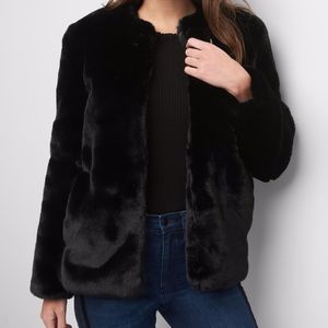 LIKE NEW - GAP Oversize Faux Fur Jacket